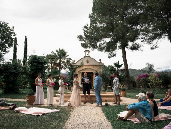 Rustic Garden Wedding in Finca Santa Lucia, Mallorca