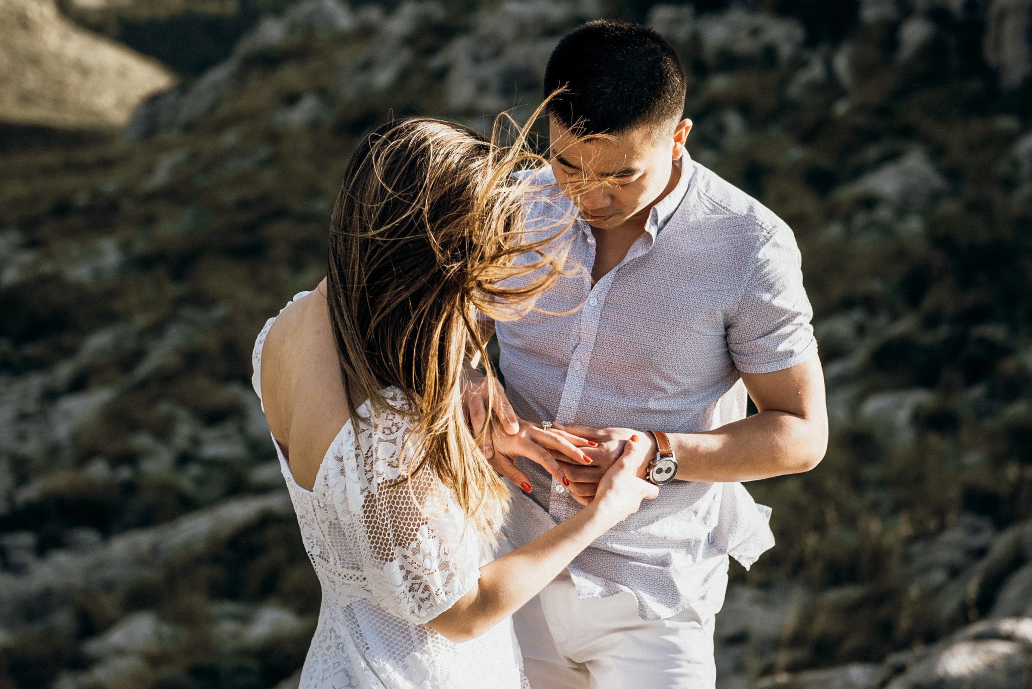 mallorca engagement photo shoot