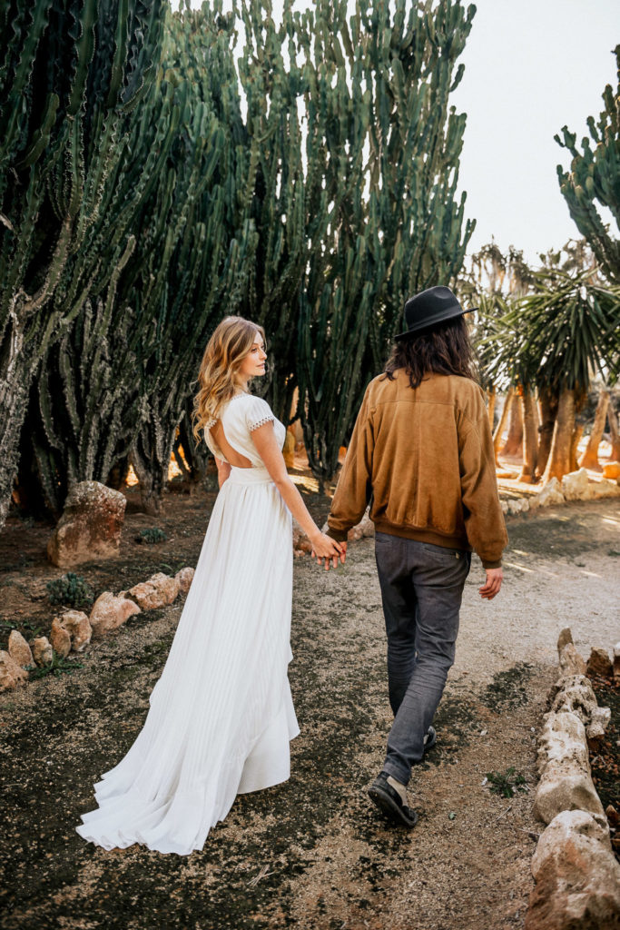 Boho inspiration elopement