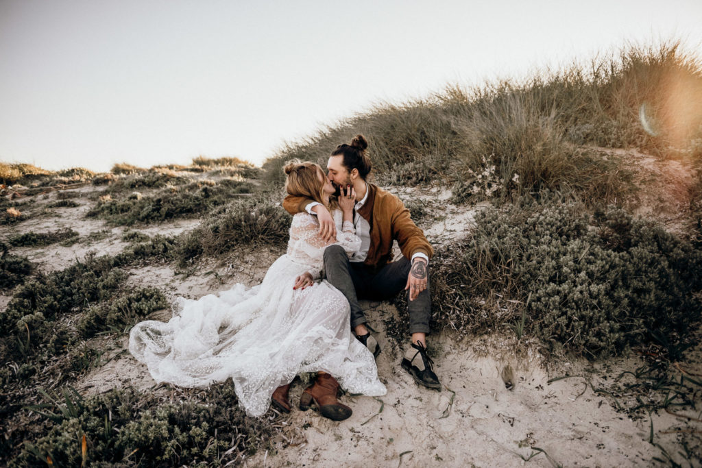 Boho inspiration elopement