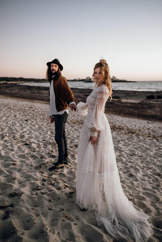 Boho inspiration elopement