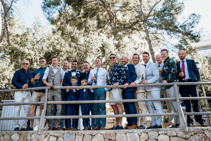 Destination beach wedding Mallorca