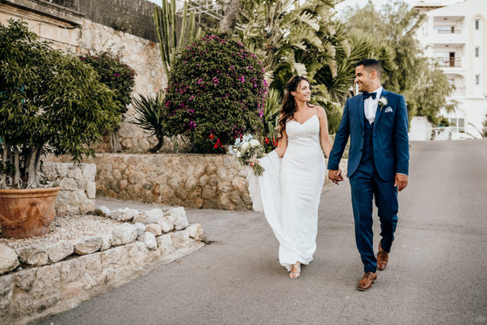 Destination beach wedding Mallorca