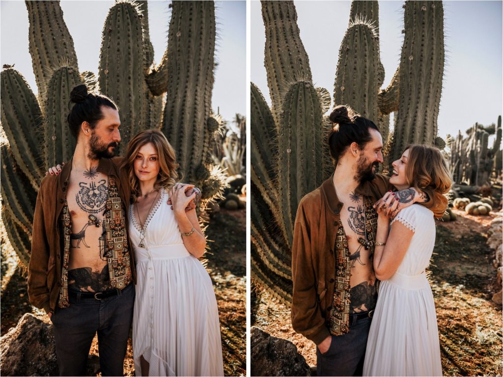 Boho inspiration elopement