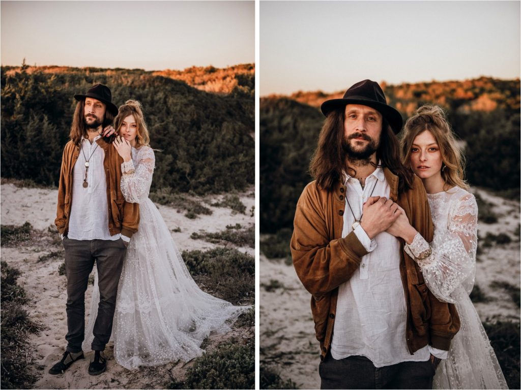 Boho inspiration elopement